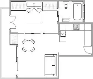 Wohnung zum Verkauf in Sitges mit Klimaanlage, Terrasse und Alarm