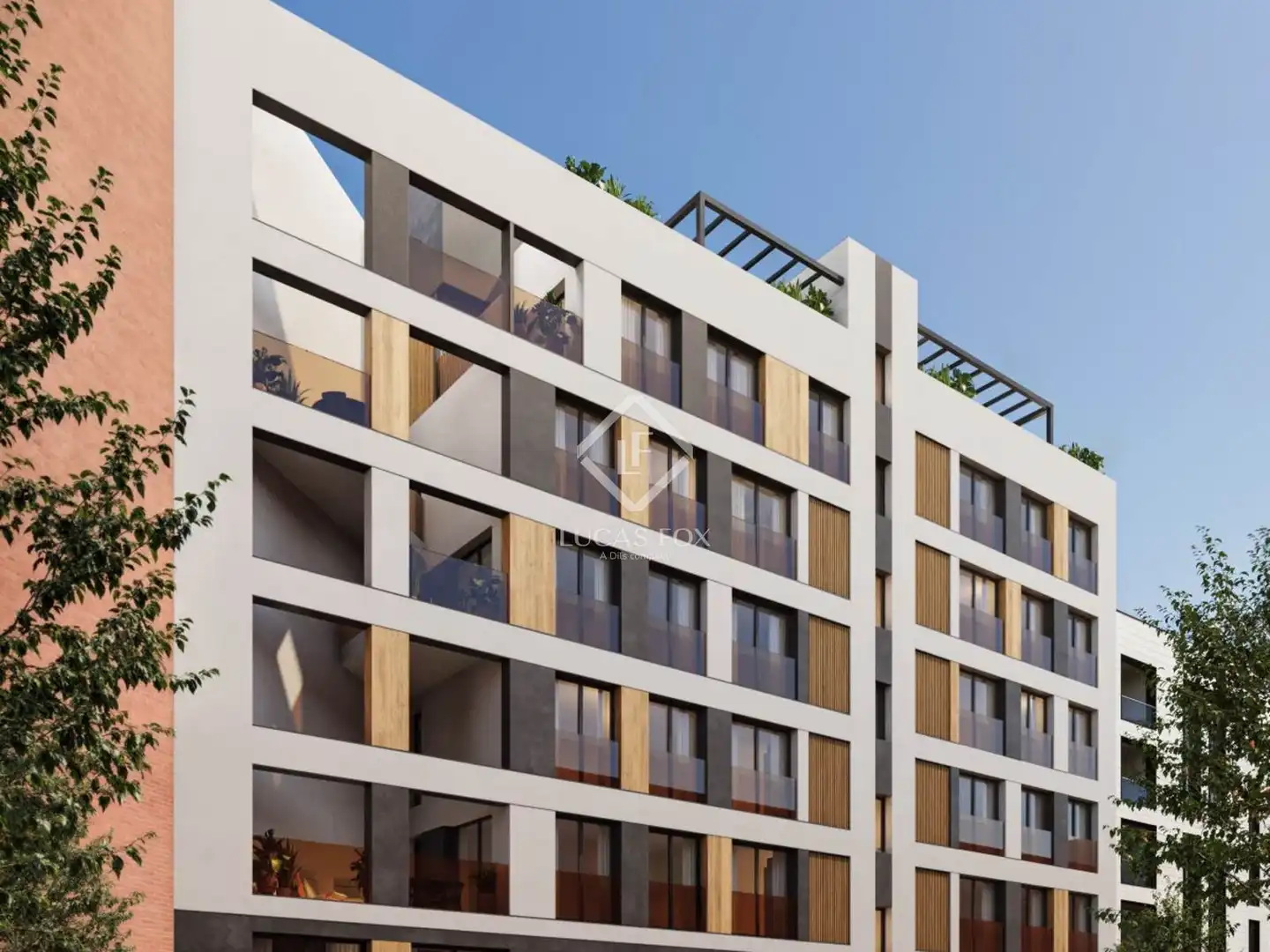Vista exterior de Piso en venta en Madrid con Aire acondicionado, Terraza y Trastero