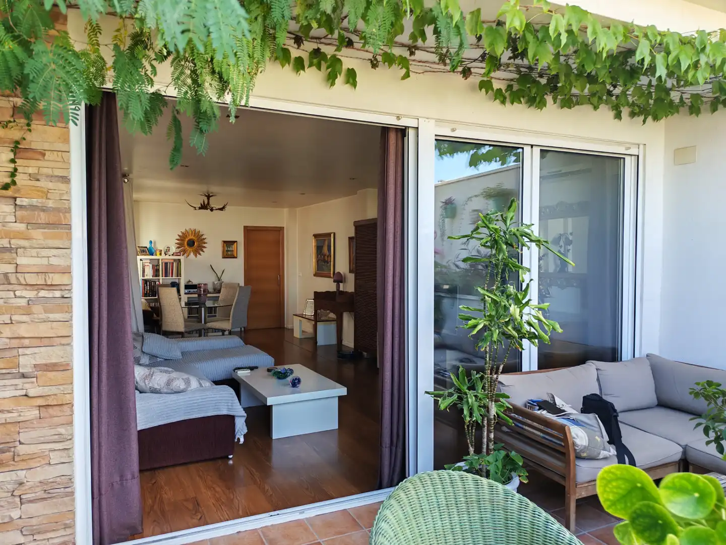 Terraza de Ático en venta en Elche / Elx con Aire acondicionado, Parquet y Terraza