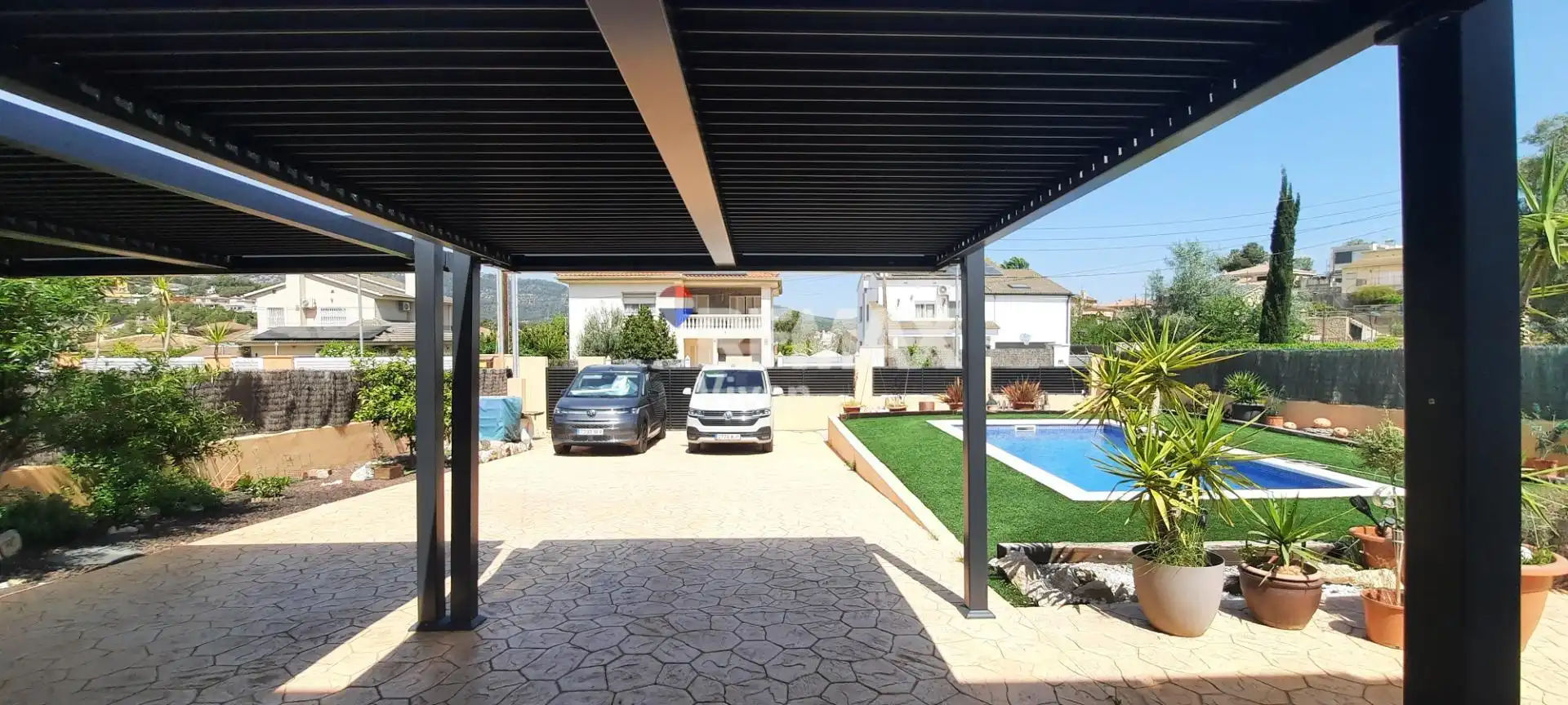 Terraza de Casa o chalet en venta en Canyelles con Aire acondicionado, Calefacción y Jardín privado