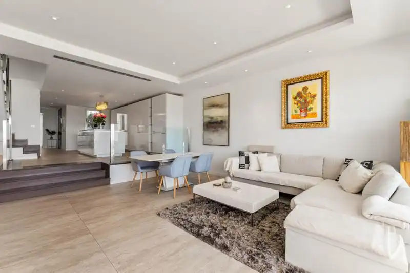 Living room of Detached homes for rent in Marbella  with Air Conditioner, Heating and Private garden