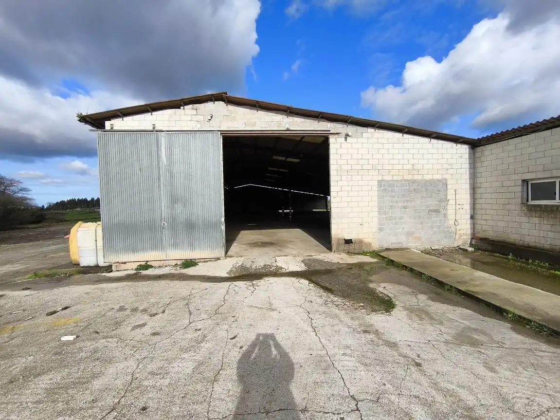 Vista exterior de Nave industrial en venta en Villaviciosa