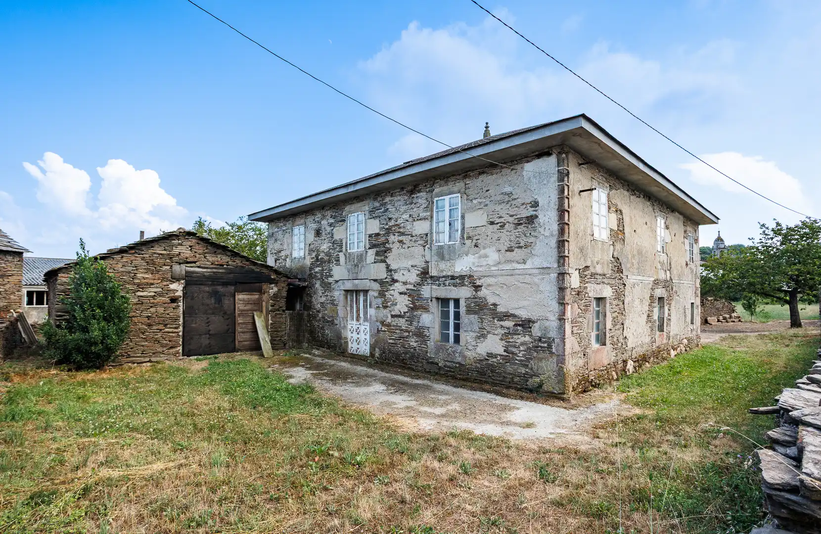 Vista exterior de Finca rústica en venta en Lugo