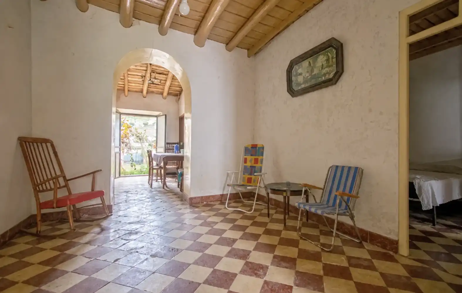 Vista exterior de Casa o xalet en venda en Almadén de la Plata