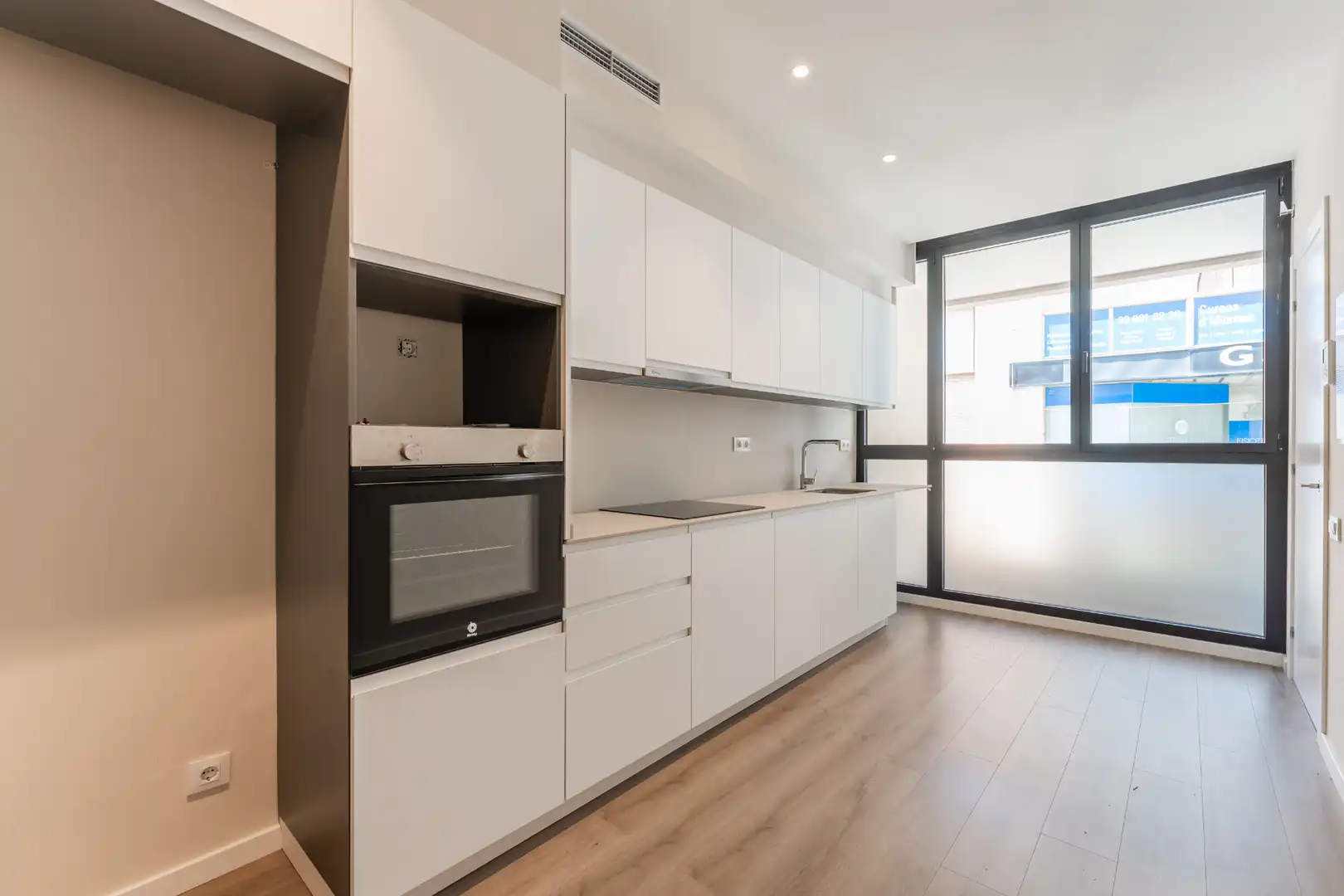 Kitchen of Flat for rent in La Garriga  with Air Conditioner, Heating and Parquet flooring