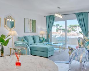 Living room of Apartment to rent in Marbella  with Air Conditioner, Heating and Terrace