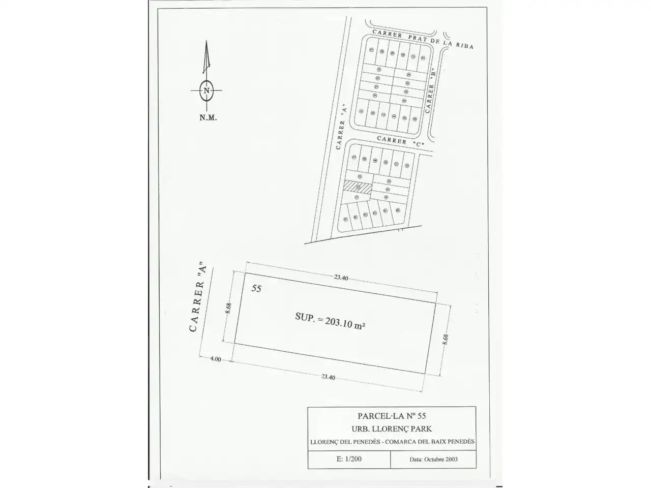 Residencial en venta en Llorenç del Penedès