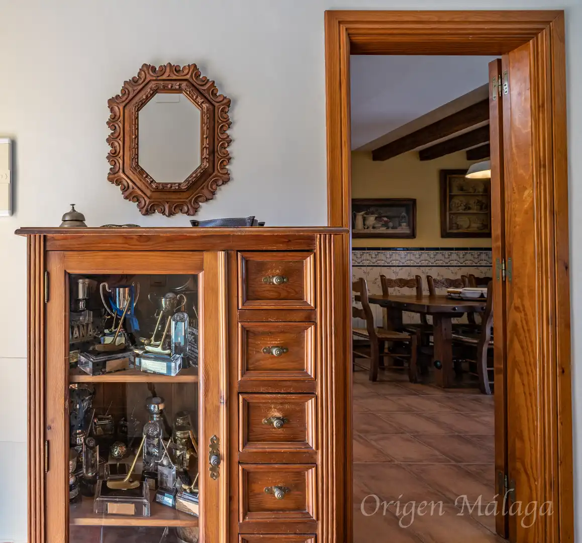 Comedor de Casa adosada en venta en Vélez-Málaga con Calefacción, Jardín privado y Terraza