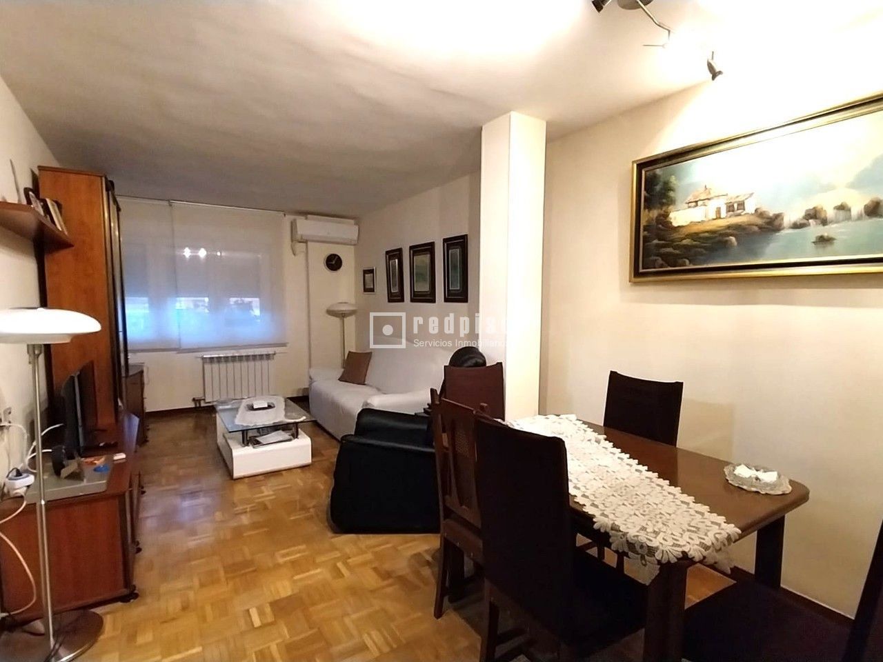 Living room of Flat for sale in Rivas-Vaciamadrid  with Air Conditioner, Heating and Private garden