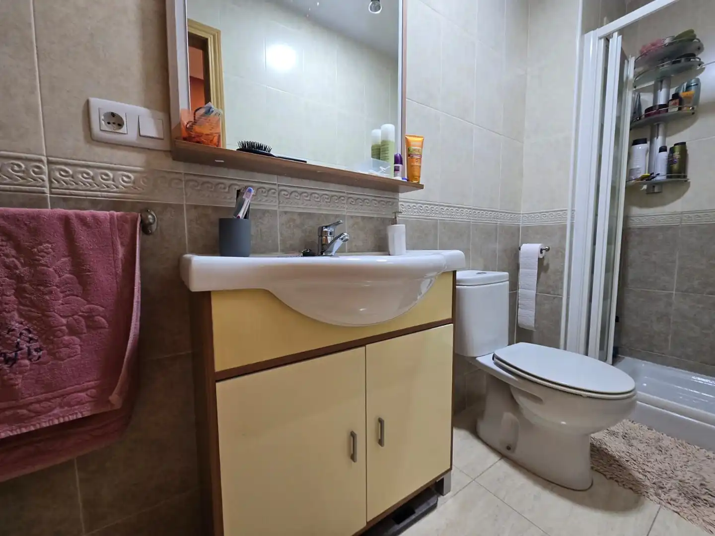 Bany de Apartament en venda en Santa Pola amb Aire condicionat i Moblat