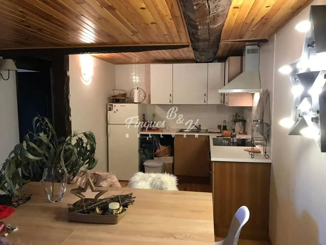 Kitchen of Flat for sale in Bourg - Madame  with Heating, Parquet flooring and Furnished