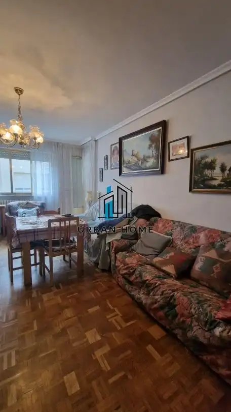Living room of Flat for sale in Villarejo de Órbigo  with Heating, Terrace and Storage room