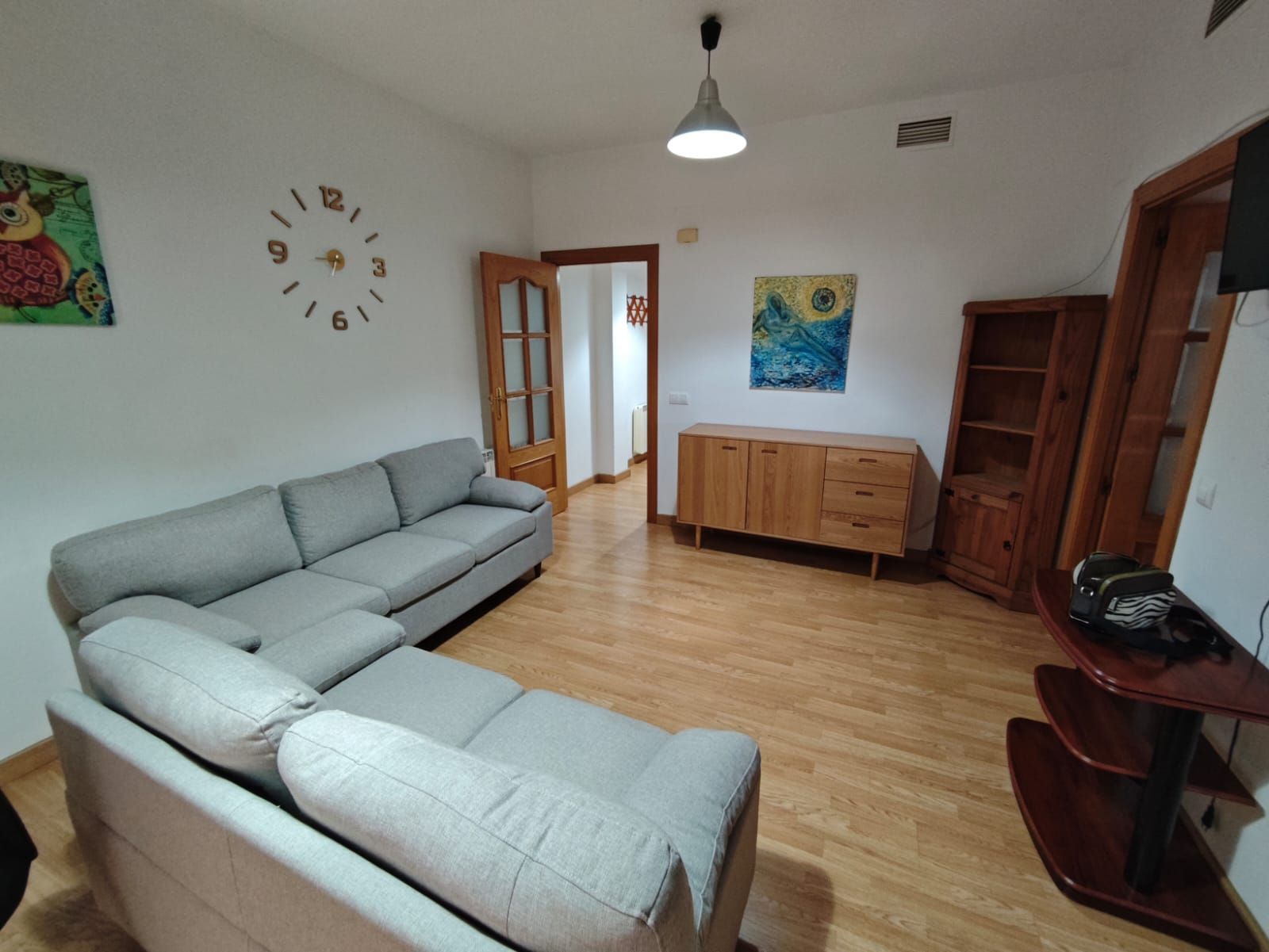 Living room of Flat to rent in Mérida  with Air Conditioner, Heating and Furnished