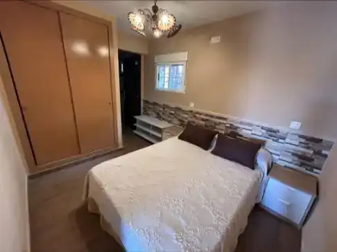 Bedroom of Flat for rent in Gavilanes  with Private garden, Swimming Pool and Furnished