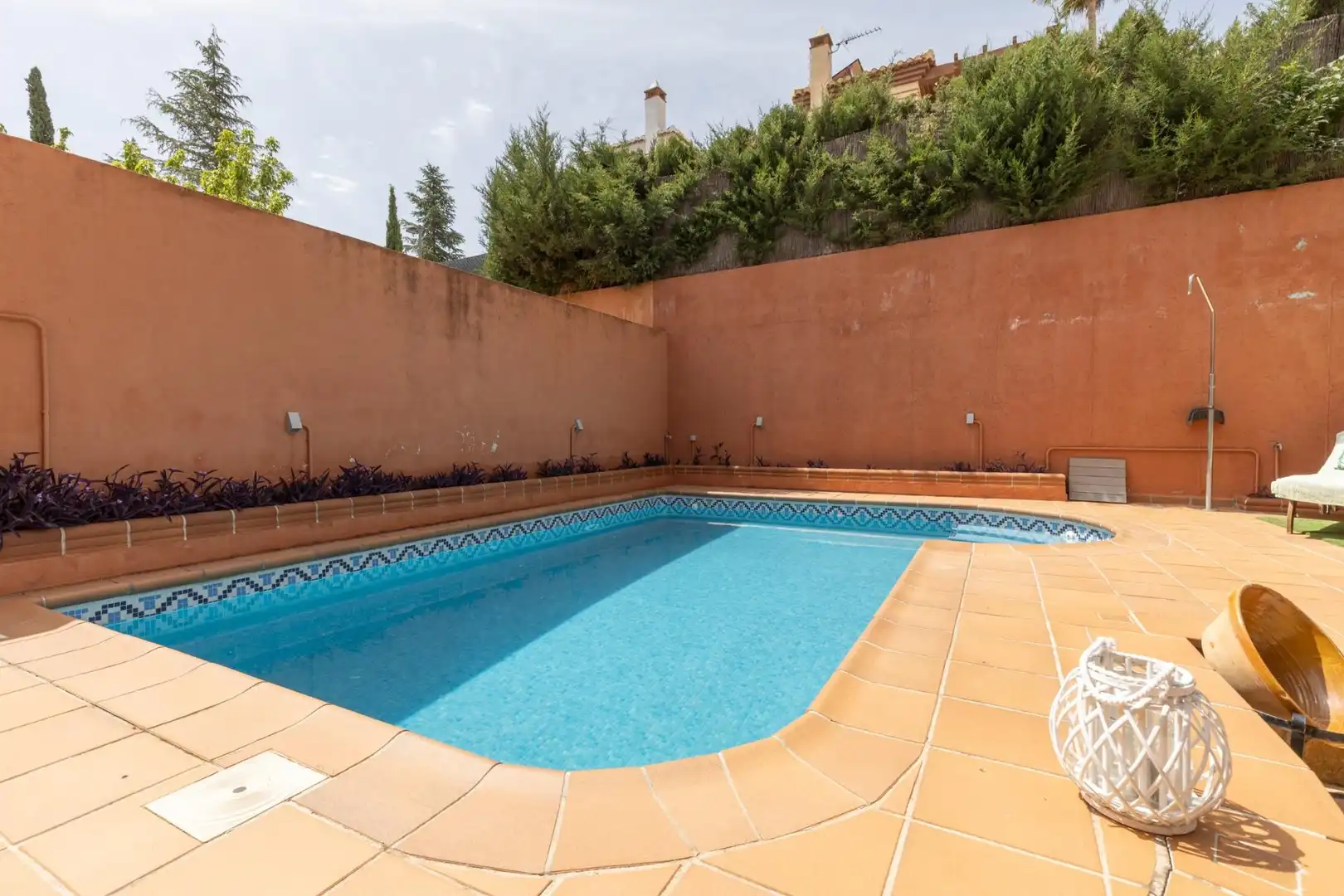 Piscina de Casa o xalet en venda en La Zubia amb Calefacció, Jardí privat i Terrassa