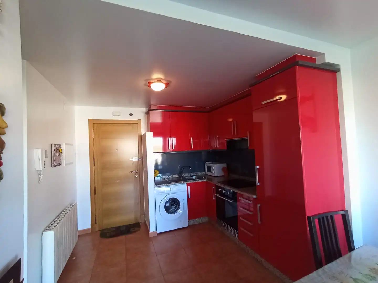 Cuina de Apartament en venda en A Illa de Arousa  amb Calefacció, Parquet i Traster