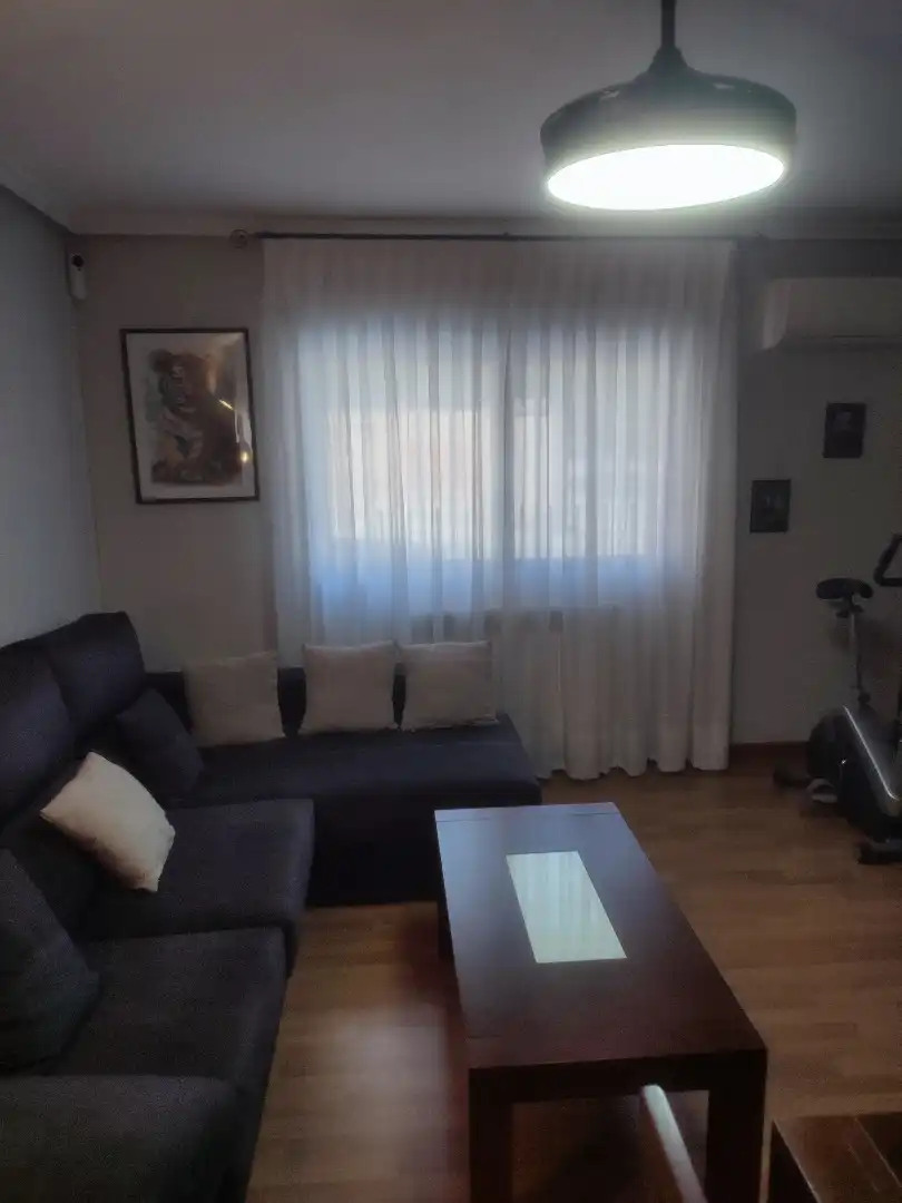 Sala d'estar de Pis en venda en Madrid amb Aire condicionat, Calefacció i Parquet