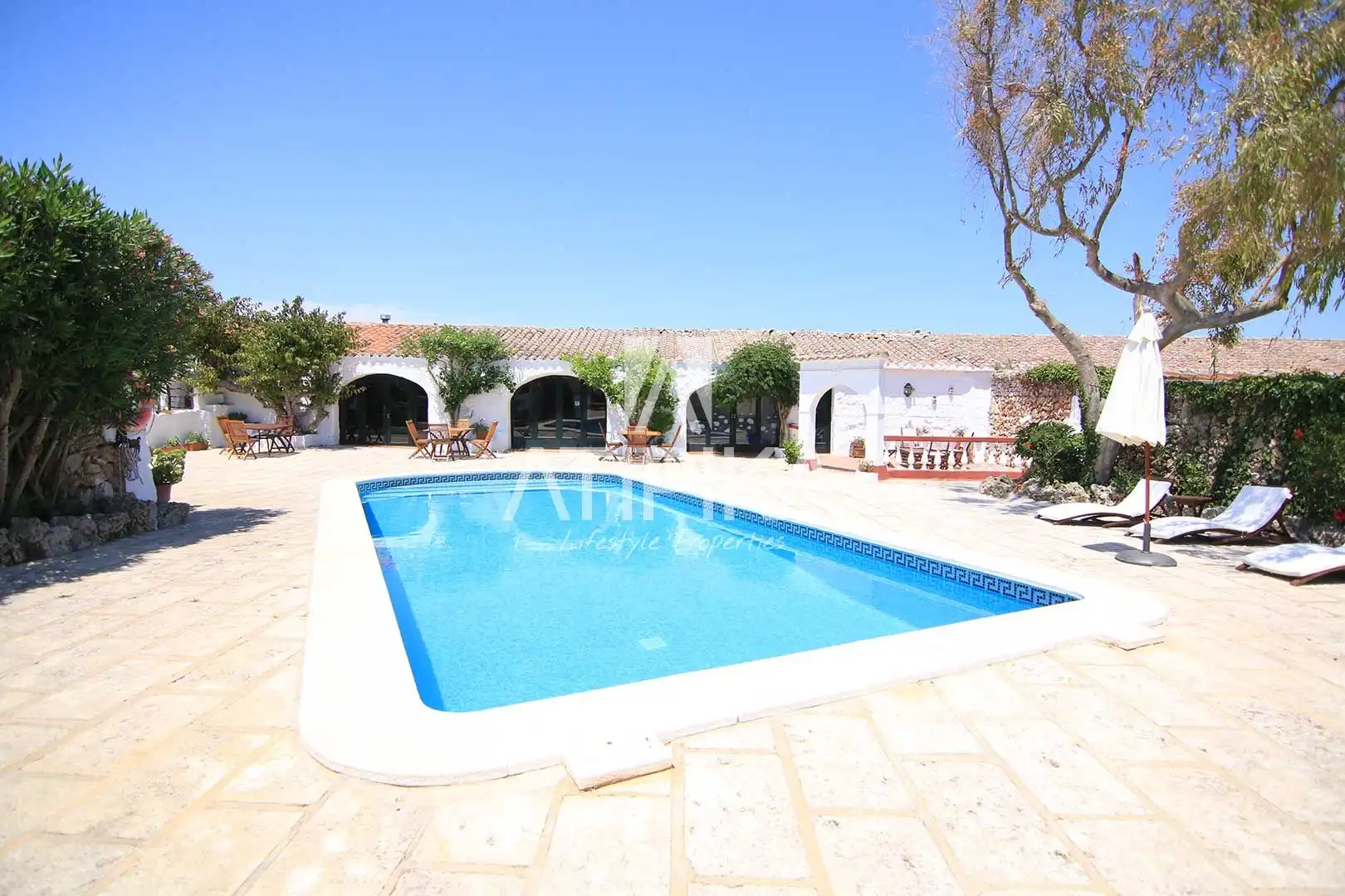 Jardín de Finca rústica en venta en Maó - Mahón con Aire acondicionado, Piscina y Horno
