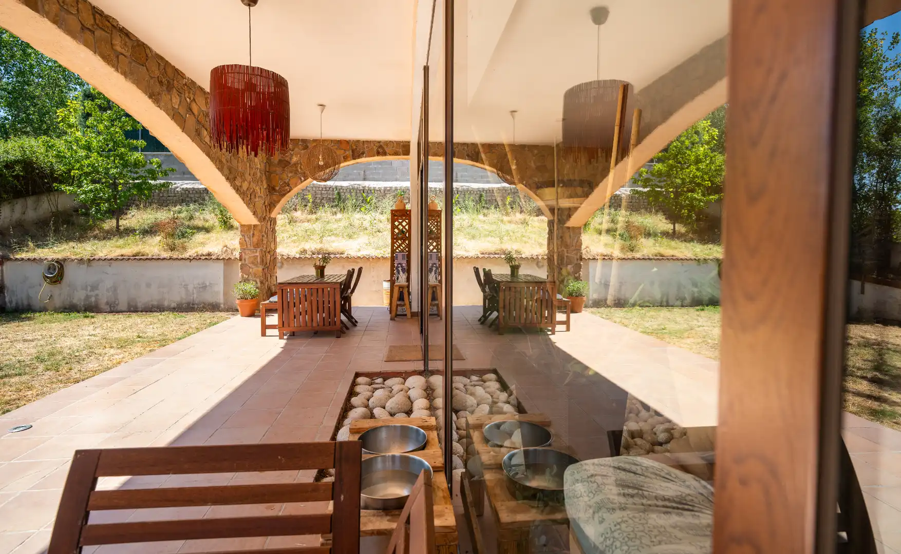 Terrassa de Casa o xalet en venda en Cabanillas de la Sierra amb Jardí privat i Terrassa