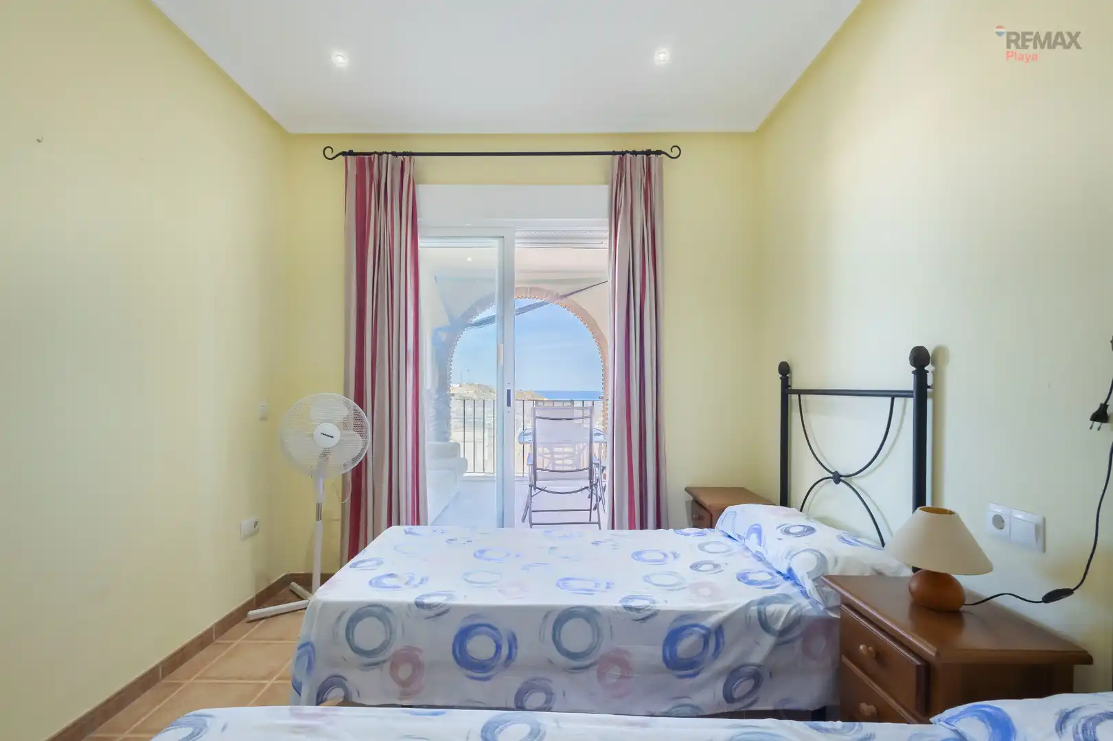 Dormitori de Apartament en venda en Vera amb Aire condicionat, Terrassa i Piscina comunitària