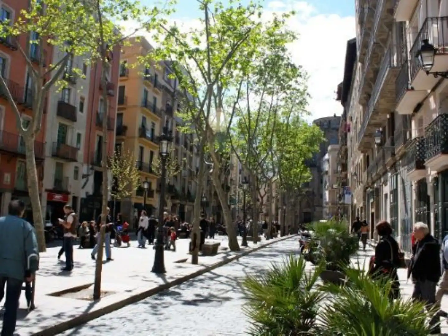 Außenansicht von Geschaftsraum zum Verkauf in Barcelona mit Klimaanlage