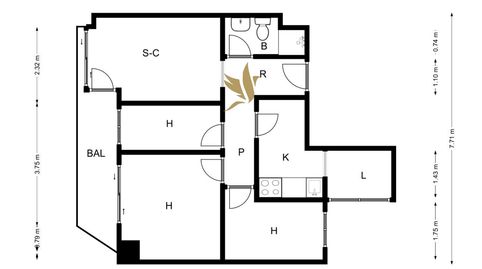 Foto 4 von Wohnung zum Verkauf in Chopin, Sant Crist, Badalona