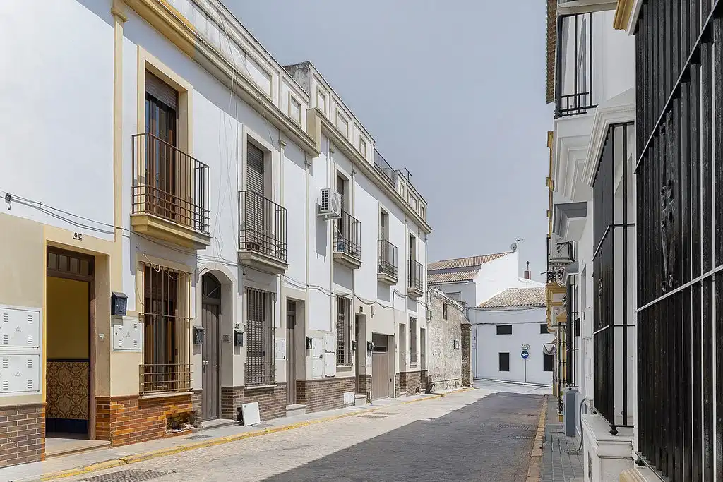 Vista exterior de Pis en venda en Moguer, Huelva