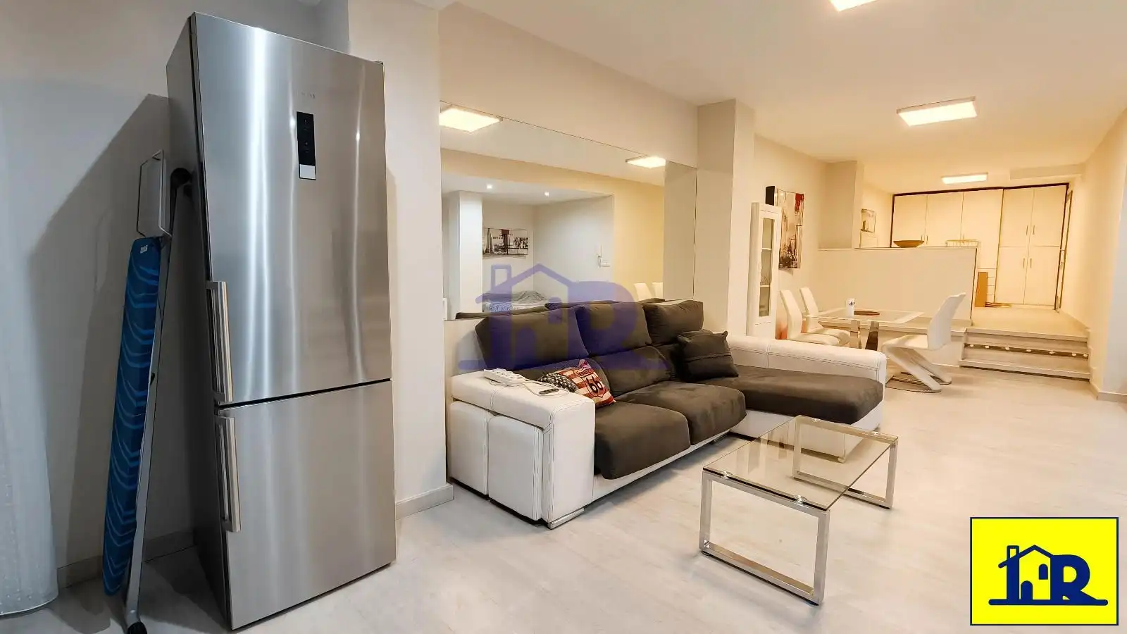Sala de estar de Piso de alquiler en Cuenca con Calefacción, Terraza y Amueblado