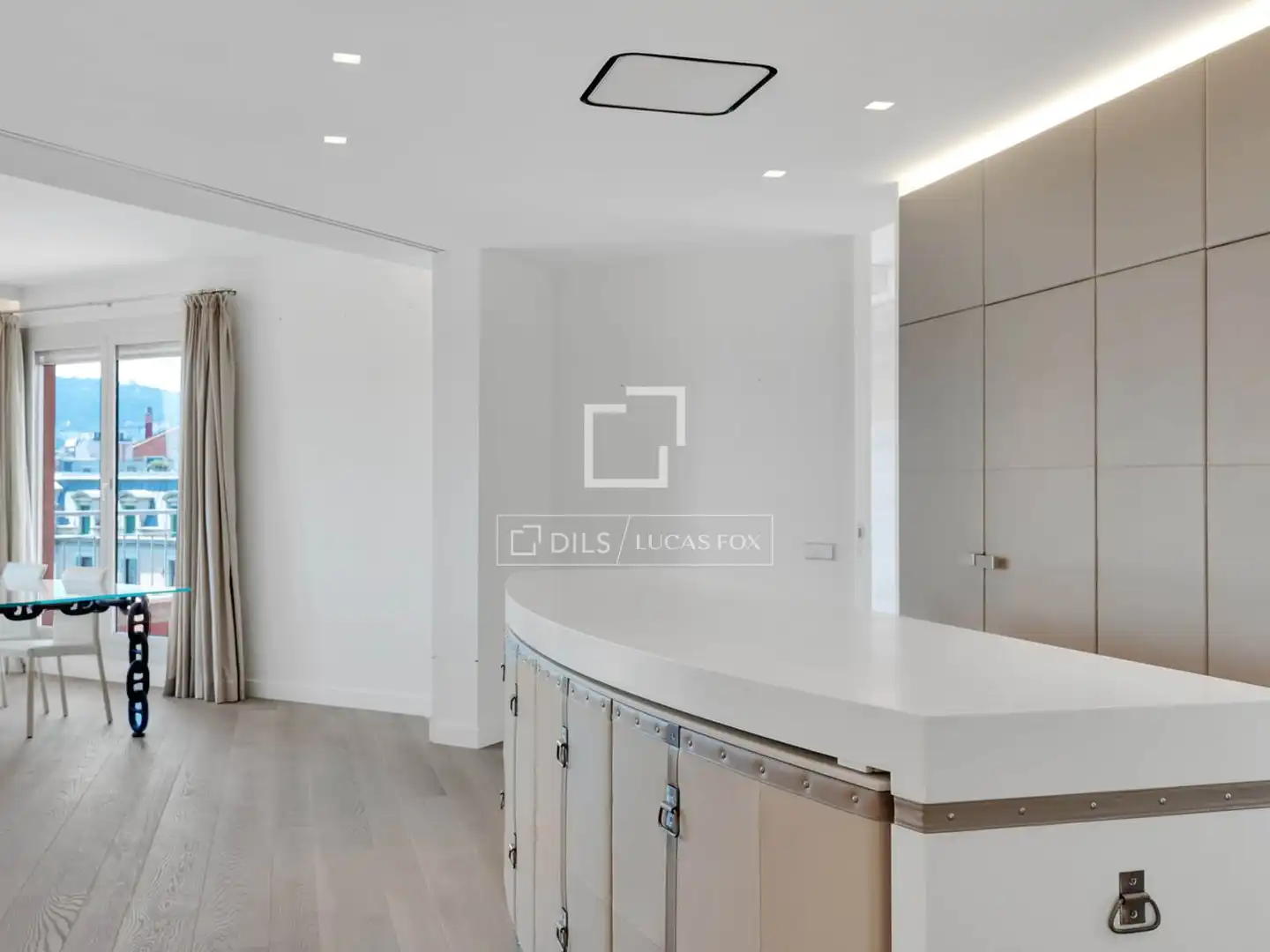 Kitchen of Attic for sale in Barcelona  with Air Conditioner, Heating and Parquet flooring