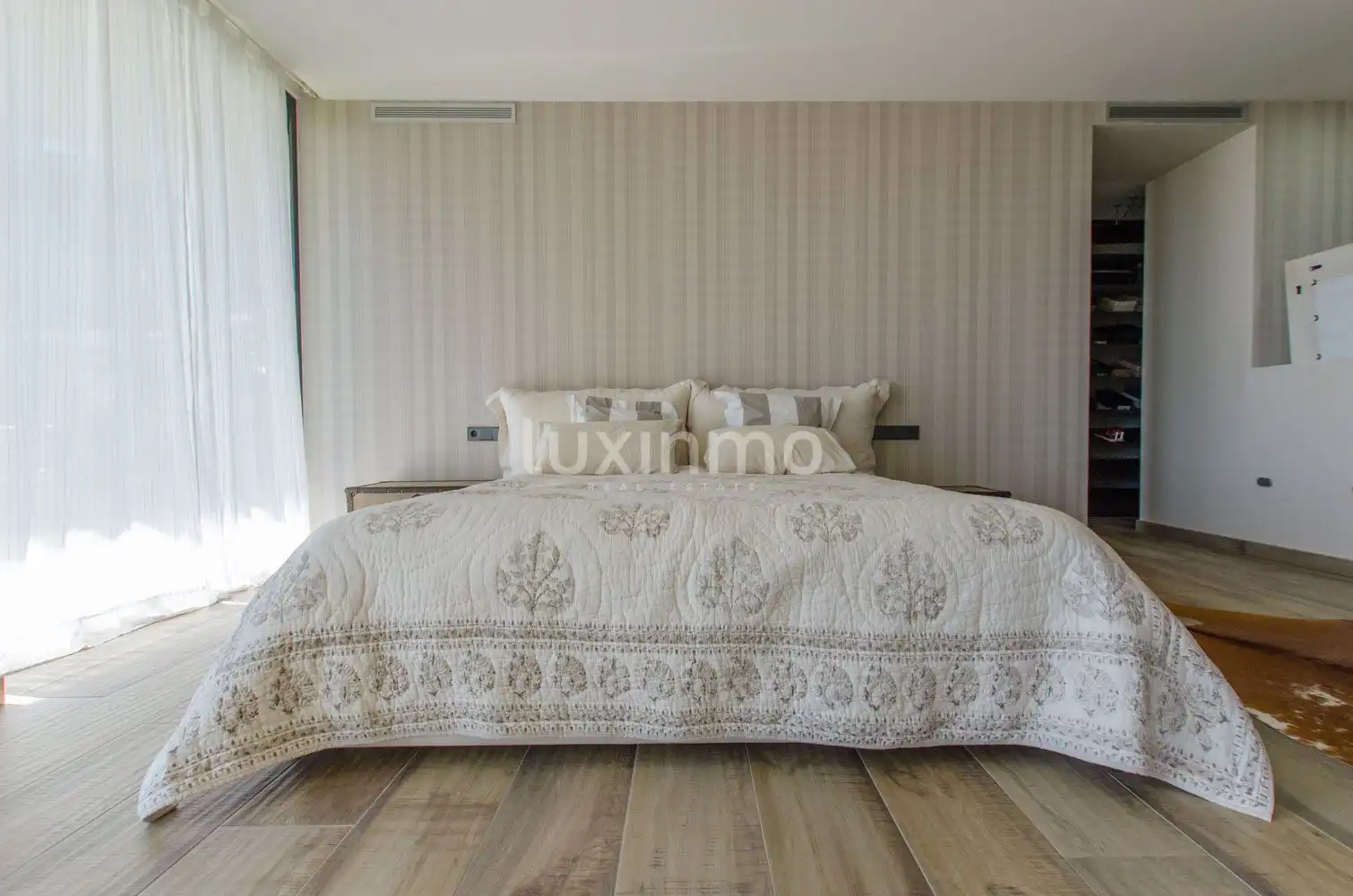 Schlafzimmer von Haus oder Chalet zum Verkauf in Altea mit Klimaanlage, Heizung und Privatgarten