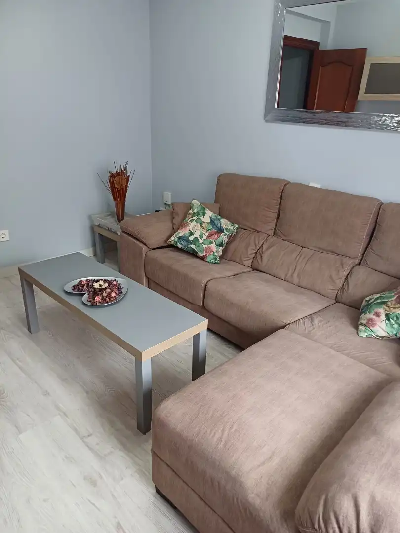 Living room of Apartments for rent in Gijón   with Heating, Furnished and Internet