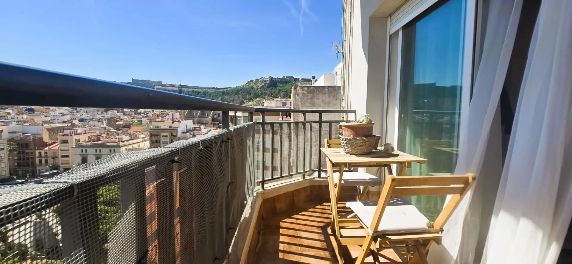 Terrassa de Pis en venda en Sagunto / Sagunt amb Aire condicionat, Calefacció i Moblat
