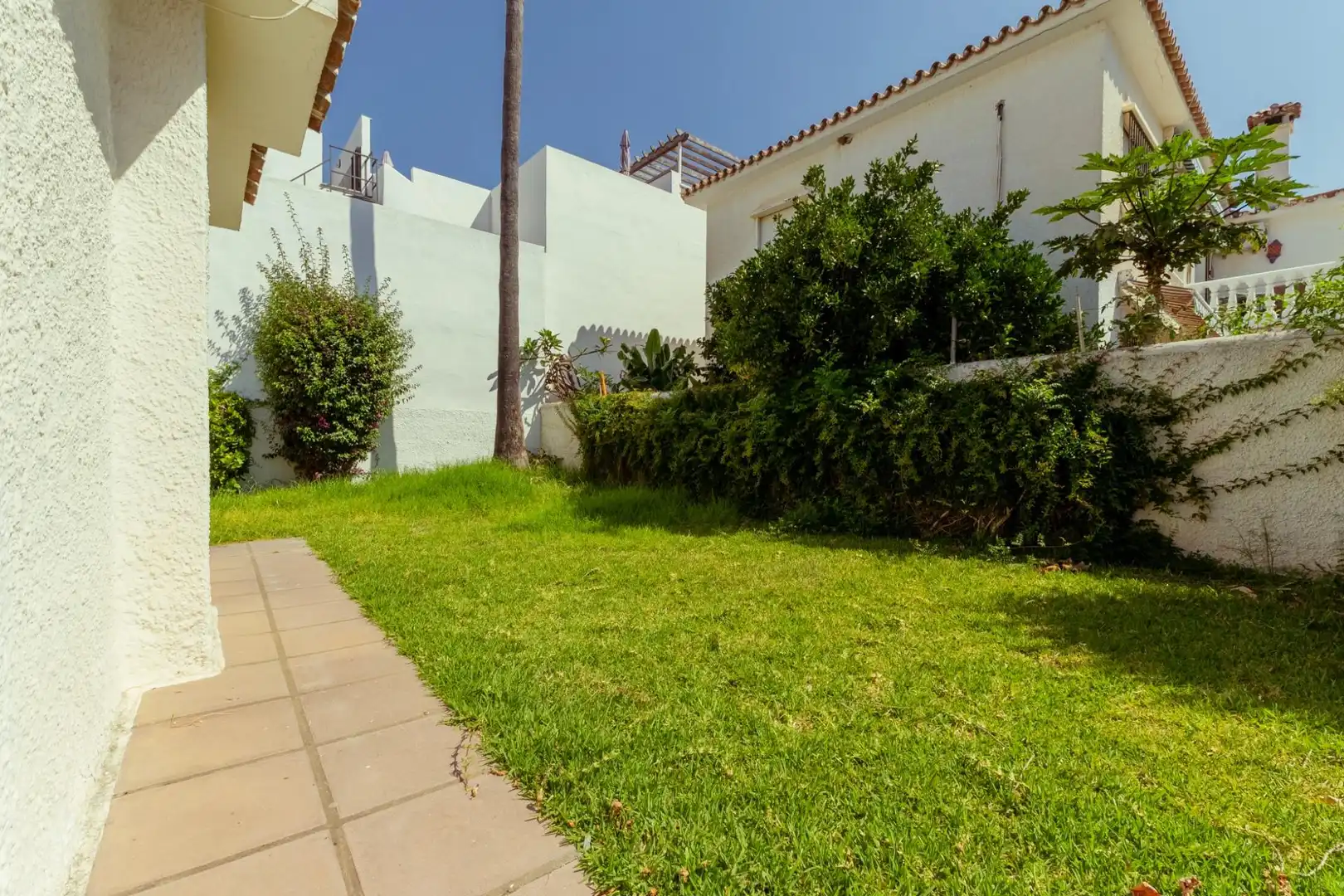 Garten von Einfamilien-Reihenhaus zum Verkauf in Mijas