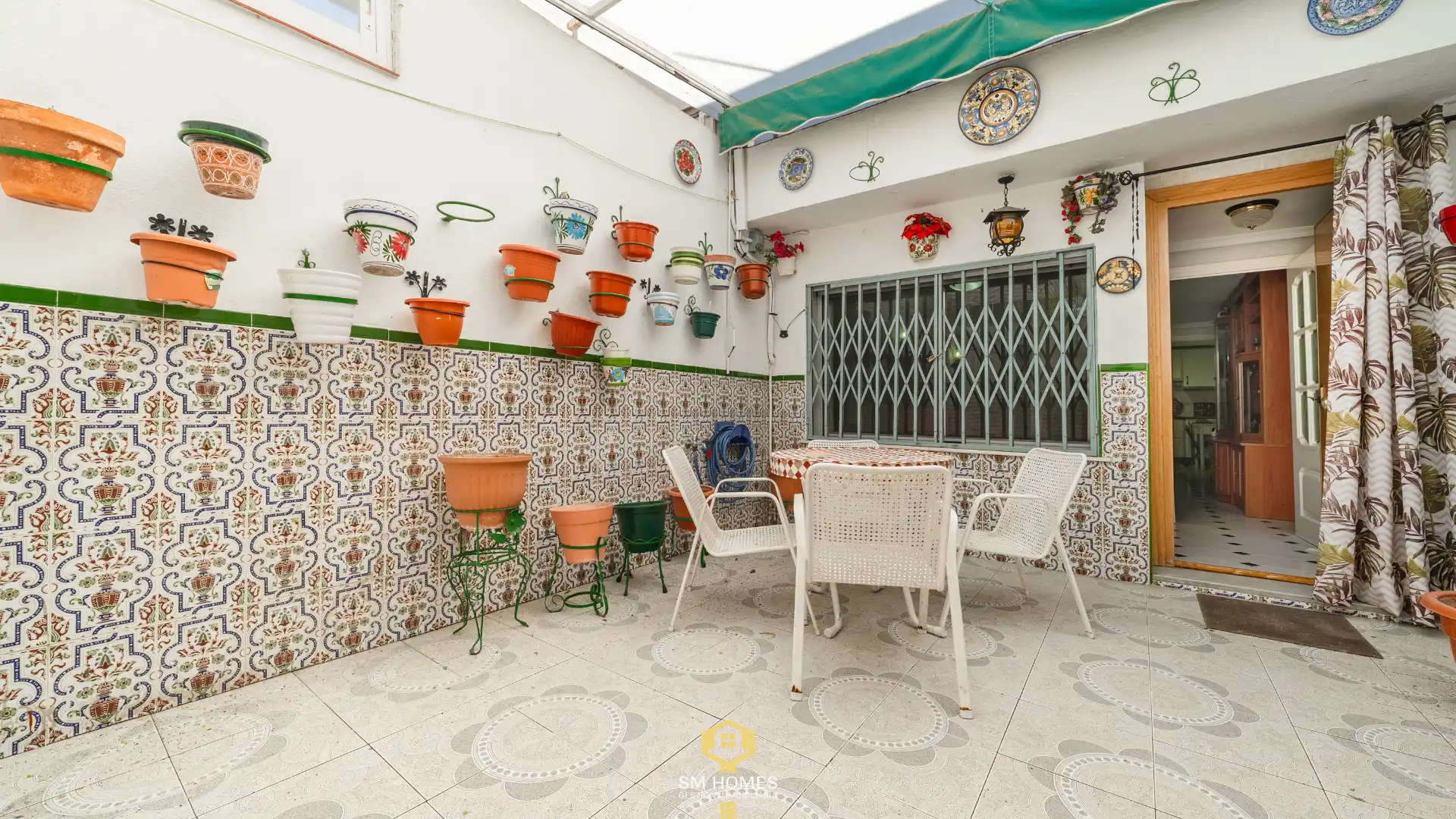 Jardín de Casa adosada en venta en  Madrid Capital con Aire acondicionado, Calefacción y Terraza