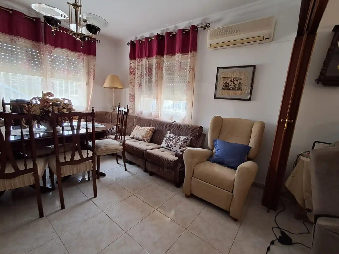 Sala de estar de Casa o chalet en venta en Lorca con Aire acondicionado, Calefacción y Terraza