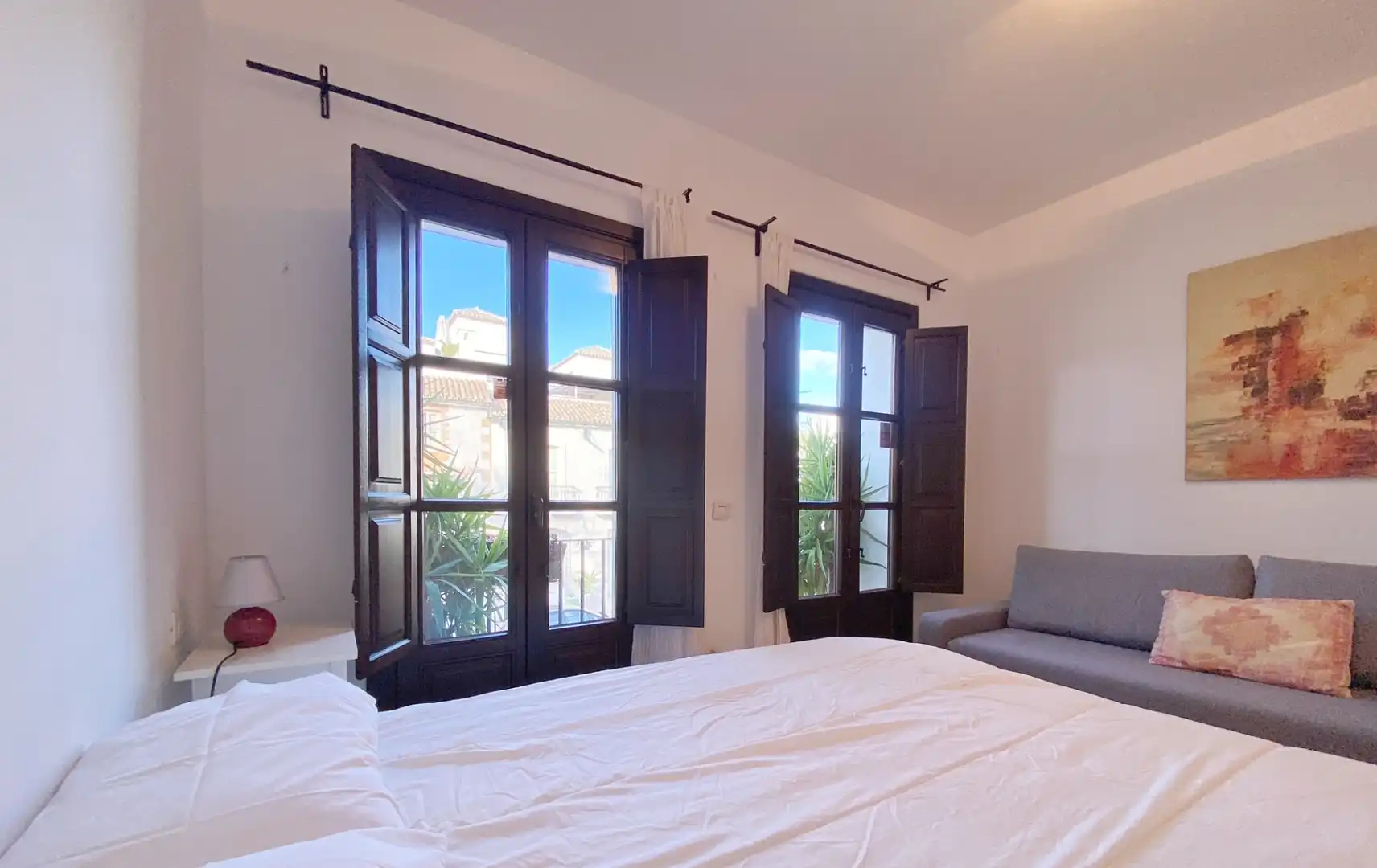 Bedroom of Duplexes for sale in Marbella  with Air Conditioner, Parquet flooring and Furnished