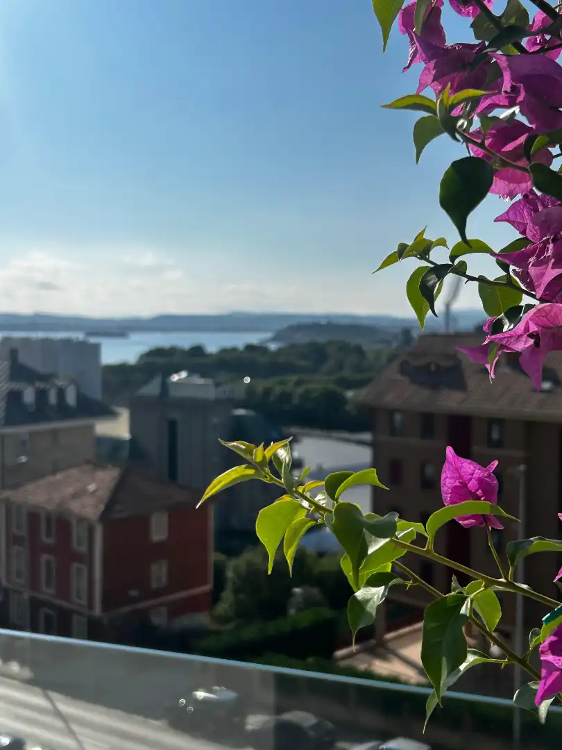 Terrasse von Wohnung zur Miete in Santander mit Heizung, Privatgarten und Terrasse