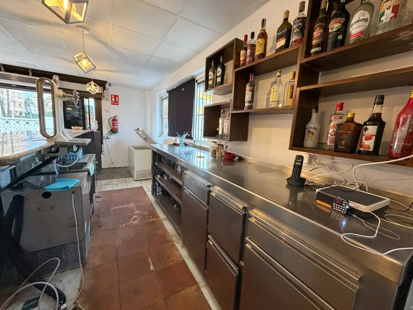 Cocina de Local en venta en Alicante / Alacant con Aire acondicionado, Terraza y Amueblado