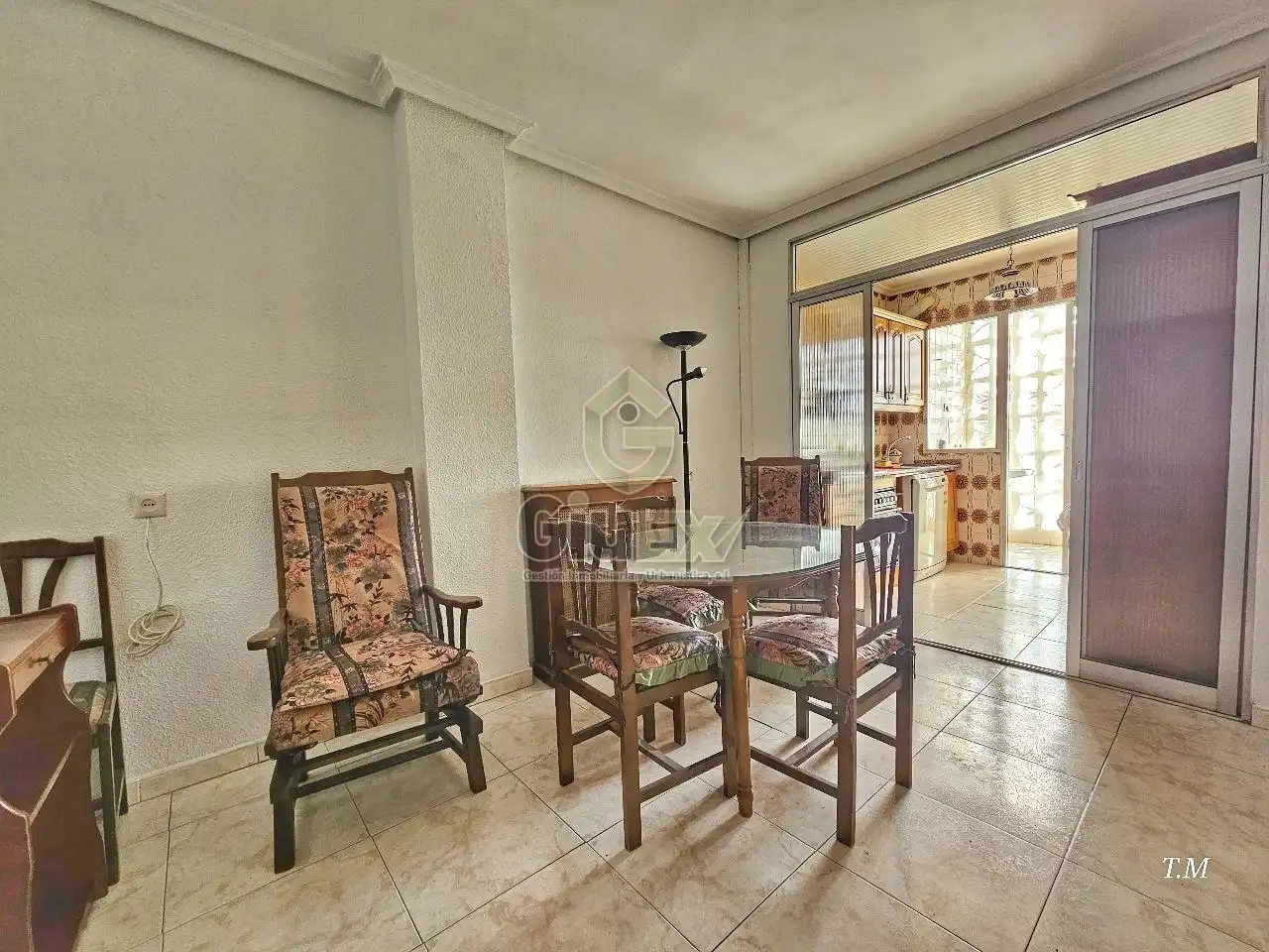Sala de estar de Piso de alquiler en Cáceres con Aire acondicionado, Calefacción y Terraza