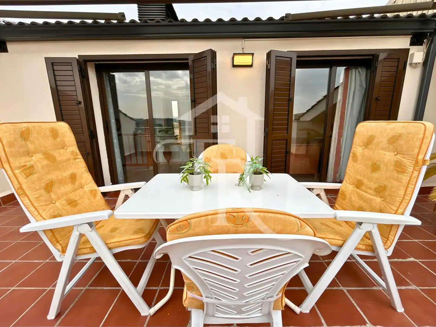 Terrasse von Dachboden zum Verkauf in Rubí mit Klimaanlage, Heizung und Terrasse