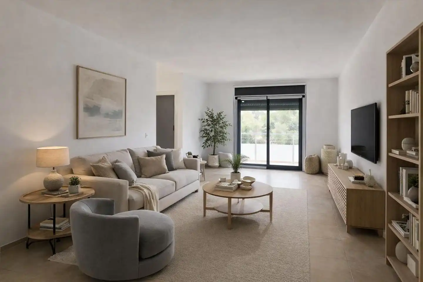 Wohnzimmer von Wohnung zum Verkauf in Figueres mit Terrasse