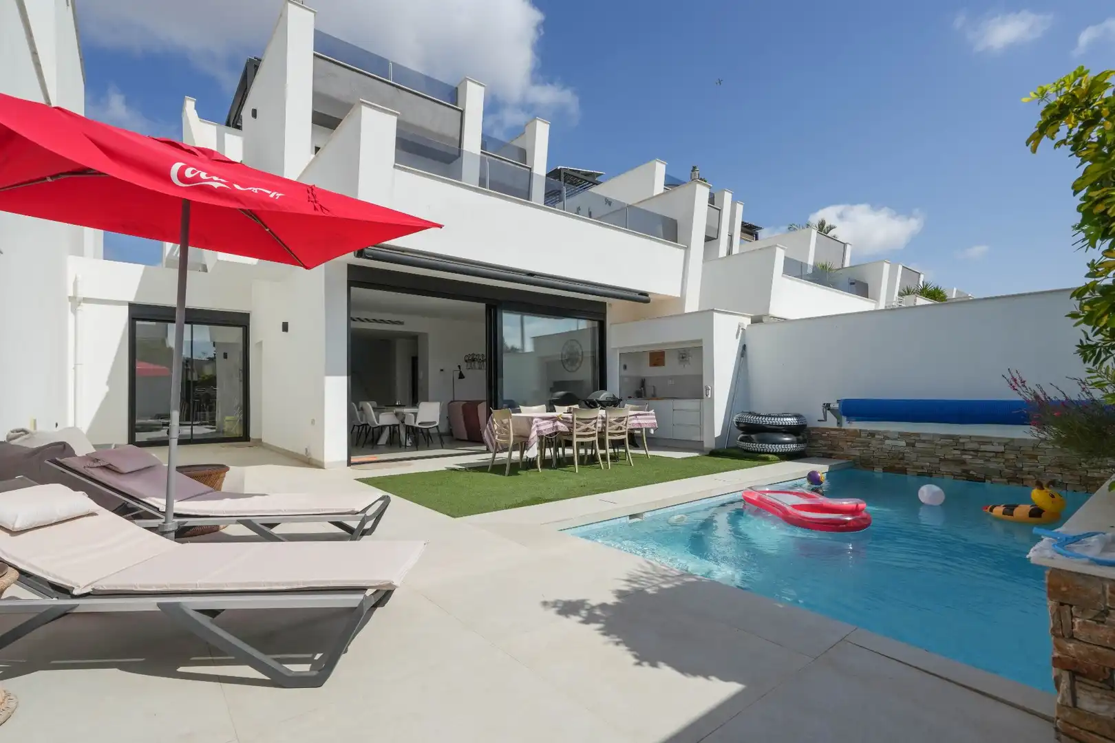 Terraza de Casa o chalet en venta en San Pedro del Pinatar con Aire acondicionado, Terraza y Trastero