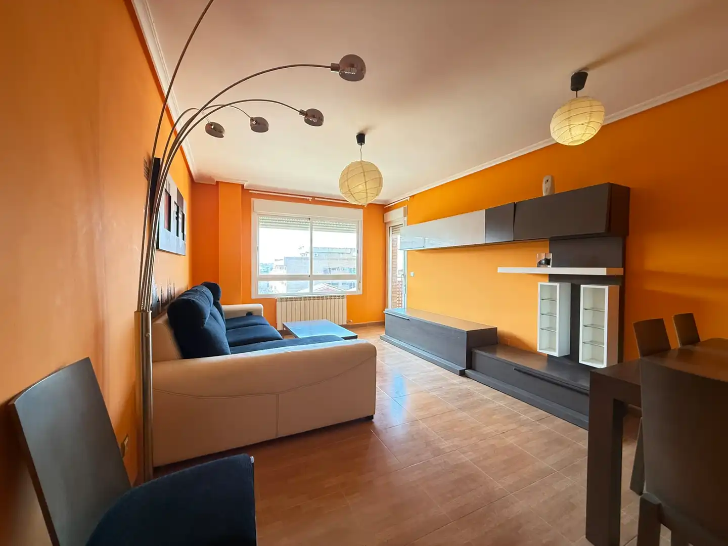 Sala de estar de Piso en venta en Caspe con Aire acondicionado, Calefacción y Trastero