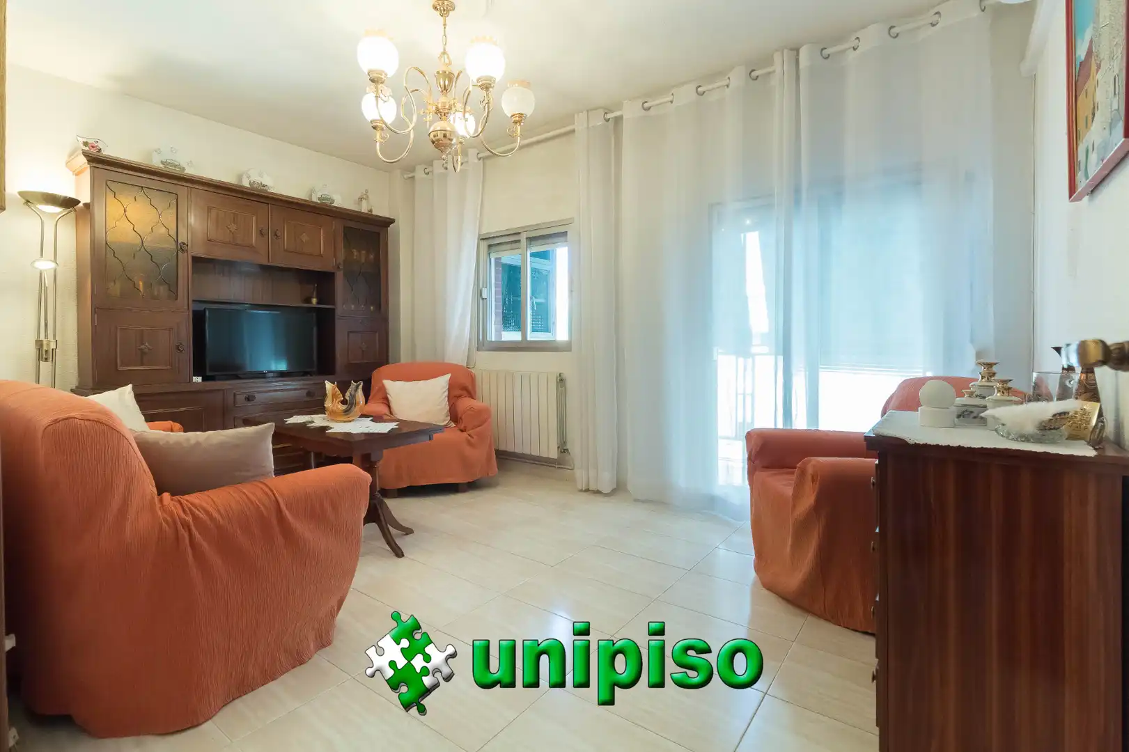 Living room of Flat for sale in Leganés  with Air Conditioner, Heating and Terrace