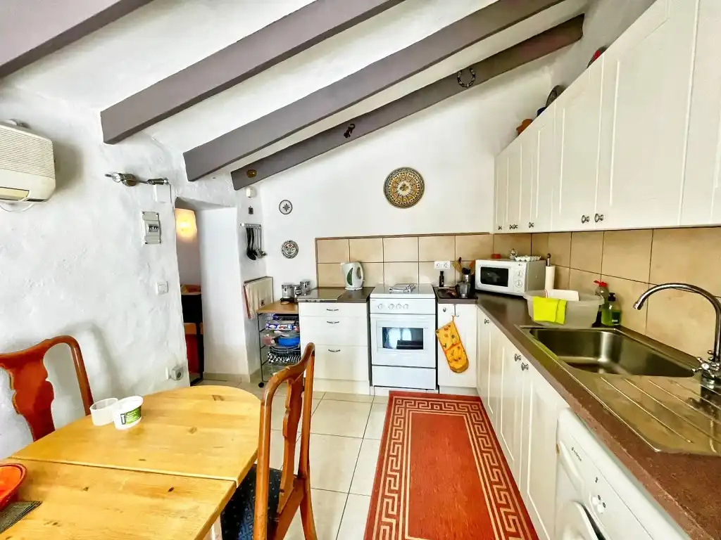 Cocina de Finca rústica en venta en Iznate con Terraza