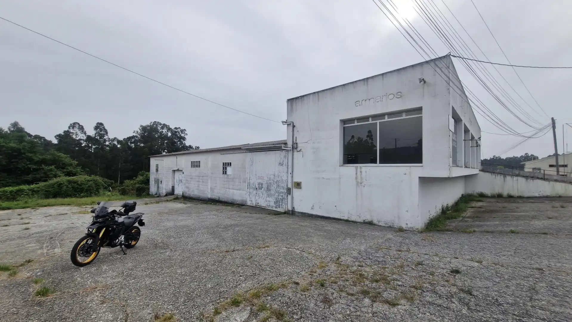 Exterior view of Industrial buildings for sale in Meaño
