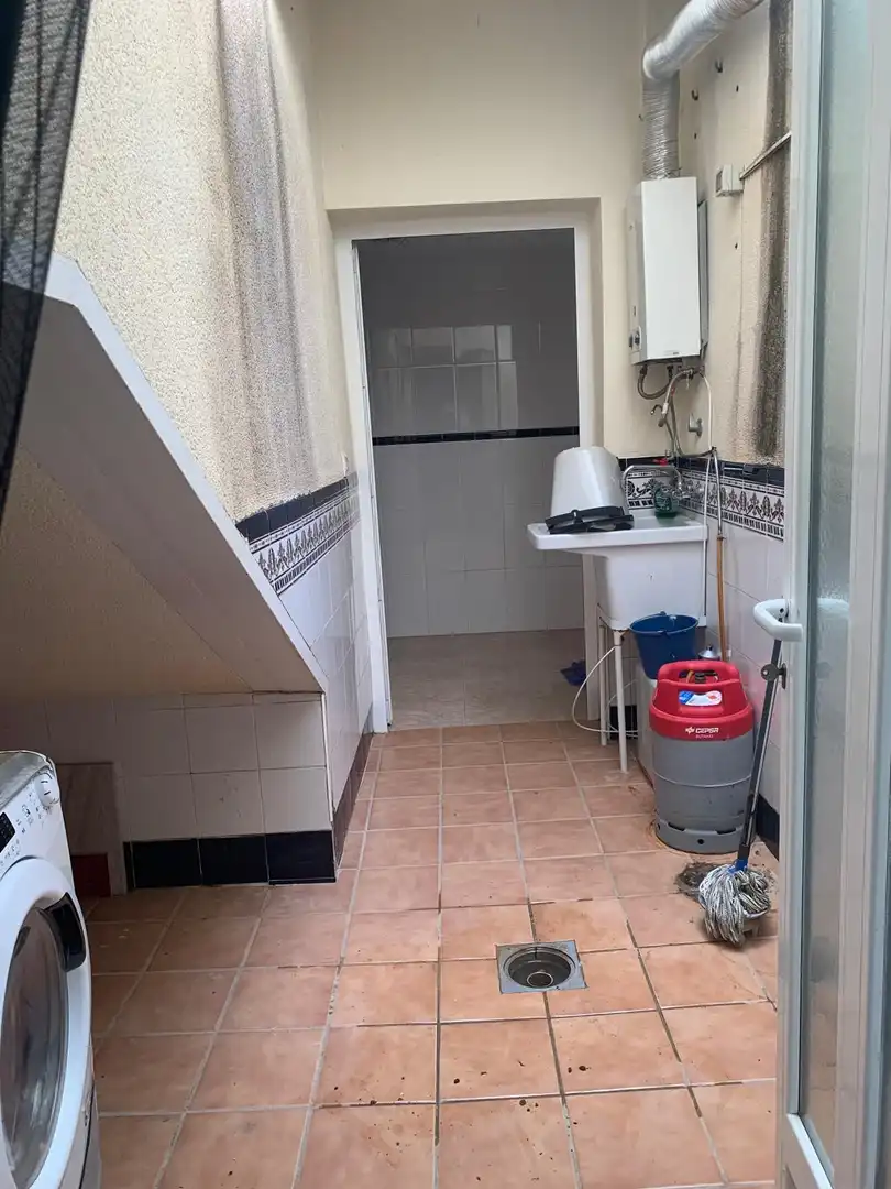 Cocina de Casa adosada en venta en Fuente Álamo de Murcia con Aire acondicionado, Calefacción y Terraza