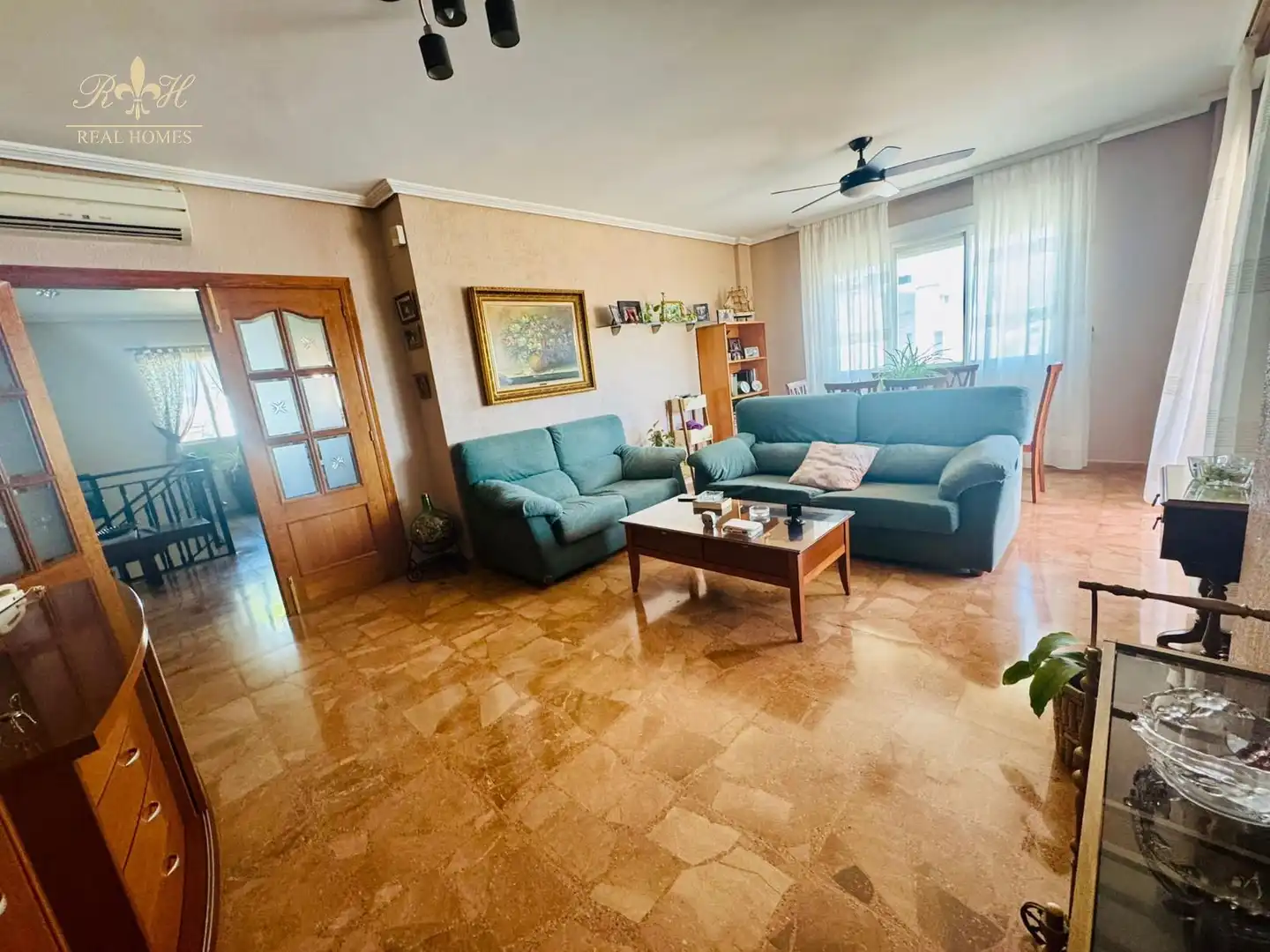 Living room of Houses for sale in L'Alfàs del Pi  with Air Conditioner, Heating and Terrace