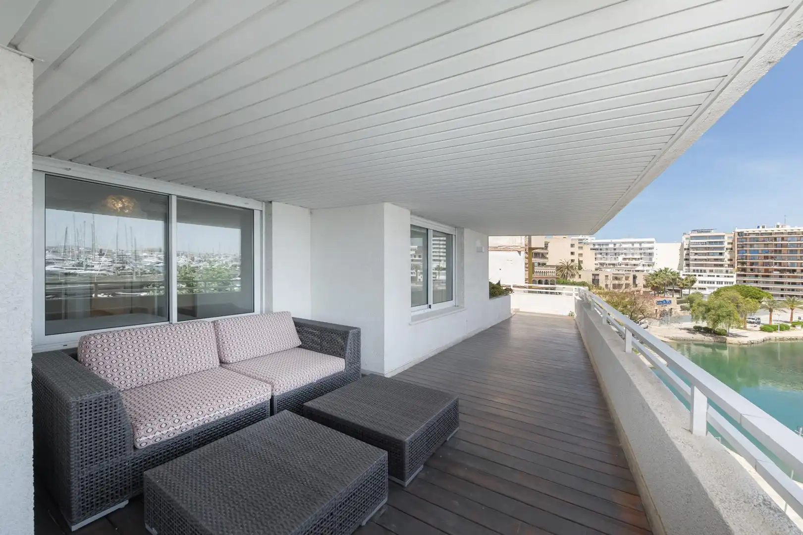 Terrasse von Wohnung zur Miete in  Palma de Mallorca mit Klimaanlage, Heizung und Terrasse