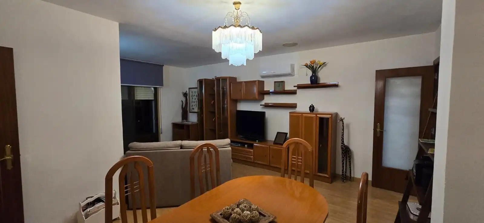 Living room of Flat for sale in Argamasilla de Calatrava  with Air Conditioner, Terrace and Furnished